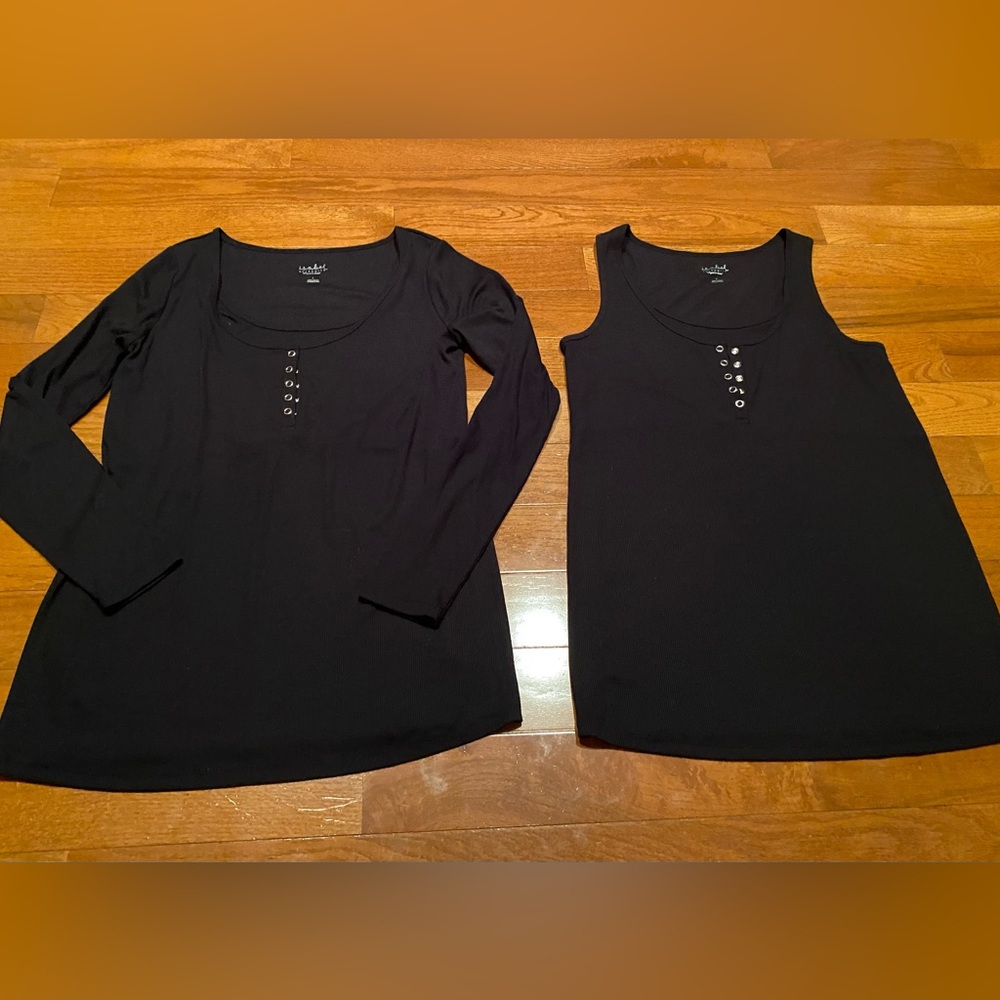 Isabel Maternity by Ingrid & Isabel Black Maternity Tops